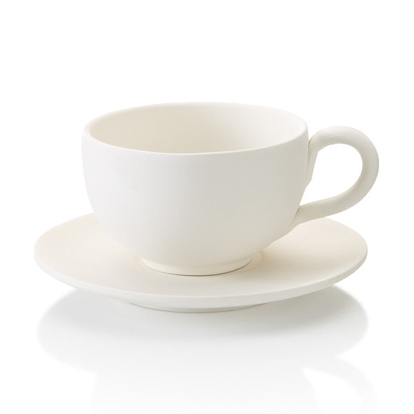 *Cappuccino Mug w/ Saucer