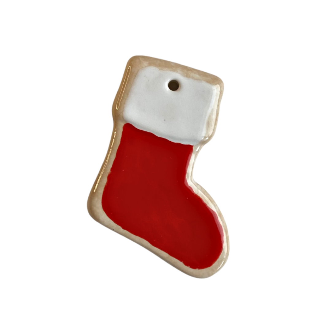 🎄 *Flat Stocking Ornament