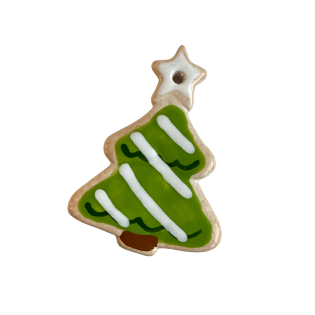🎄 Flat Christmas Tree Ornament