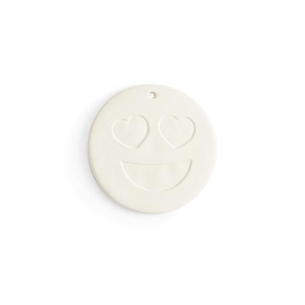 Heart Eye Emoji Ornament*
