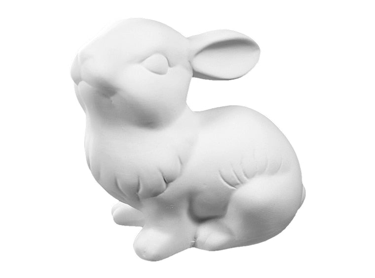 Lg Fluffy Bunny Collectible