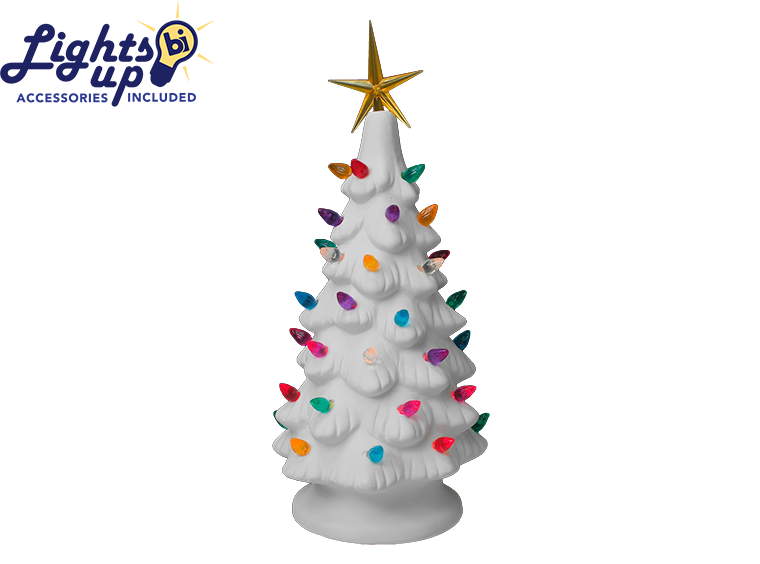 🎅 * Light Up 11" Christmas Tree