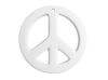 Peace Sign Flat Ornament