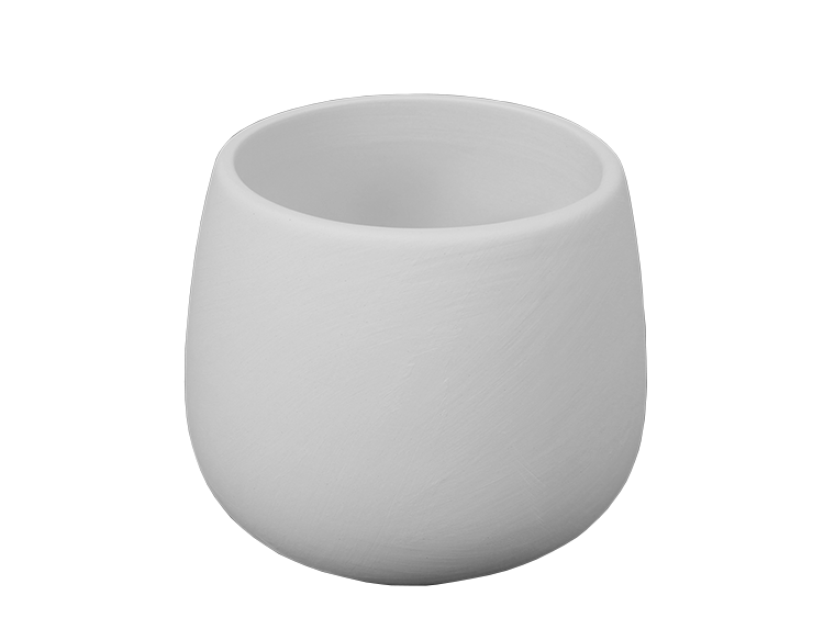Simple Planter / Stemless Red Wine Glass