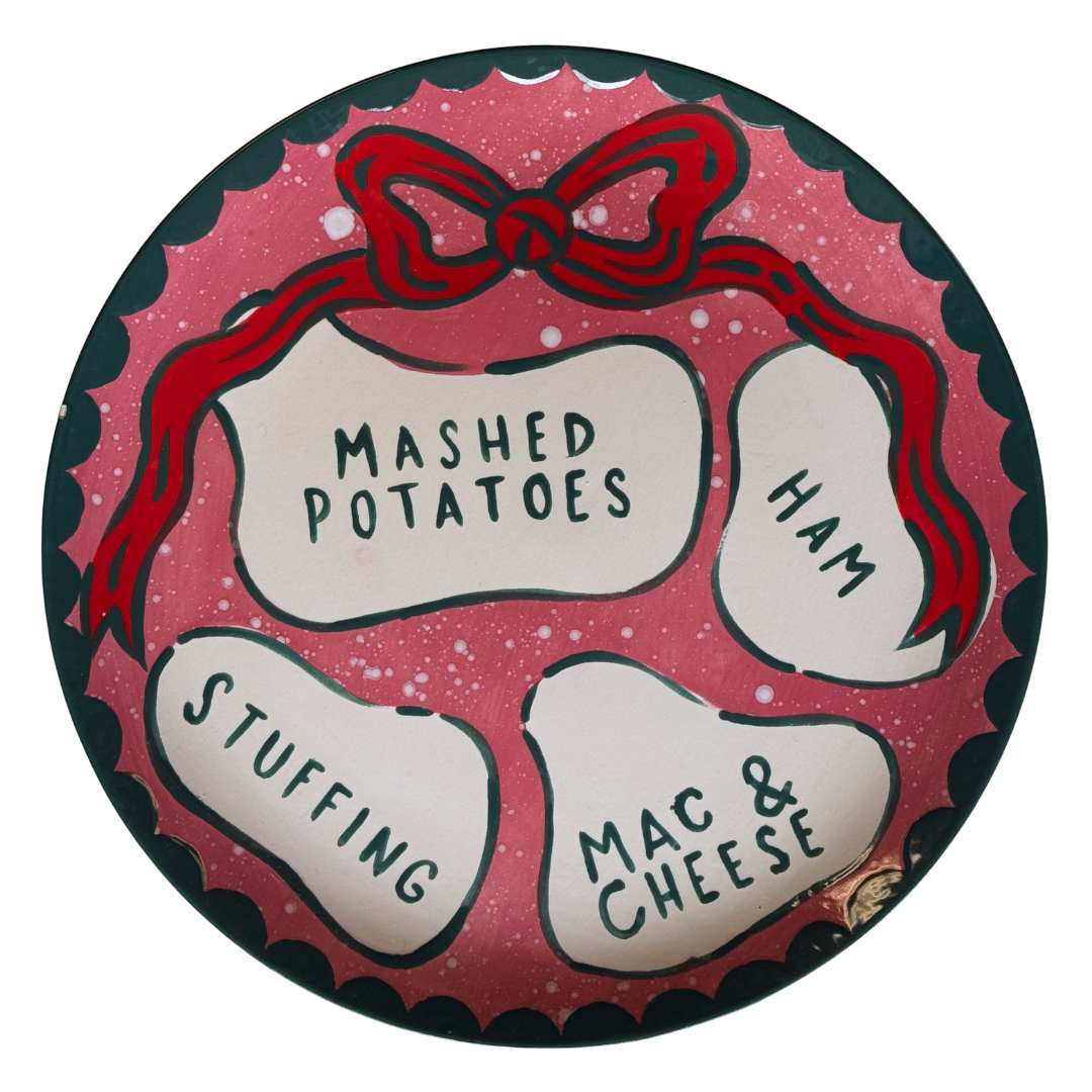 🍽️🎄 Coupe Dinner Plate