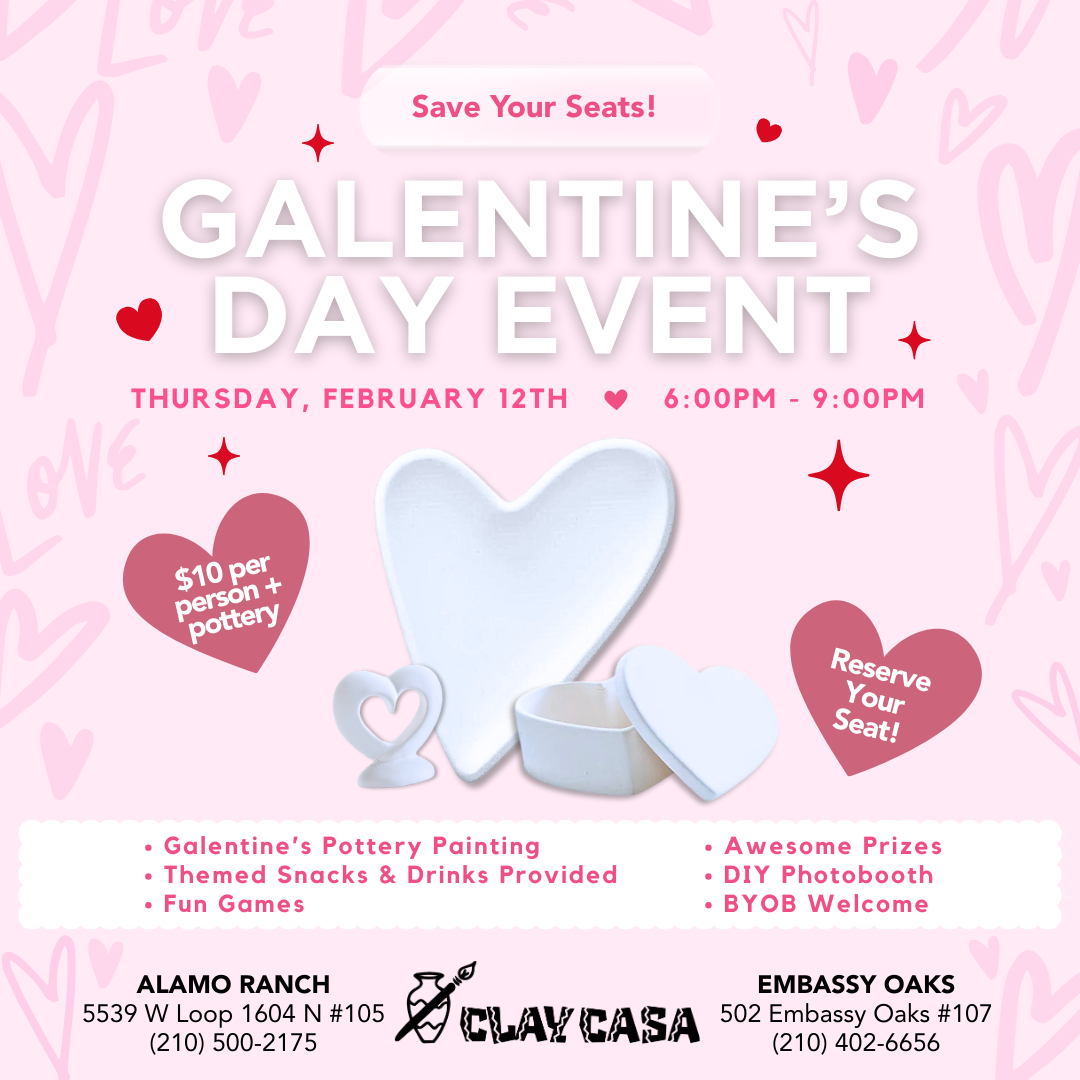 Thursday, February 12th - Galentine's Day Event