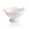 Scalloped Edge Footed Ice Cream Bowl