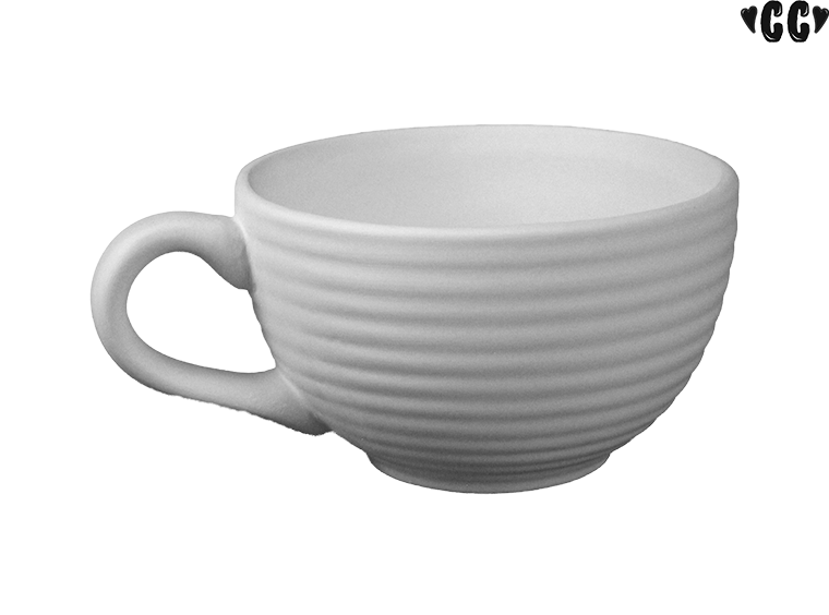 💜 Coiled Latte Cup