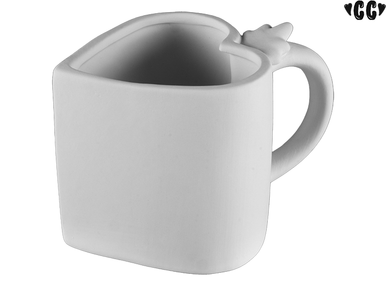 💜 *Heart Shaped Mug