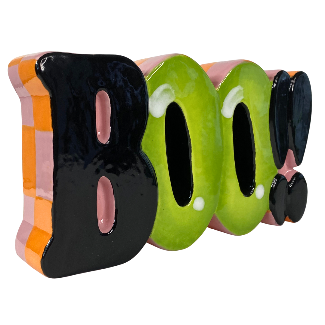 👻 Boo Word Plaque