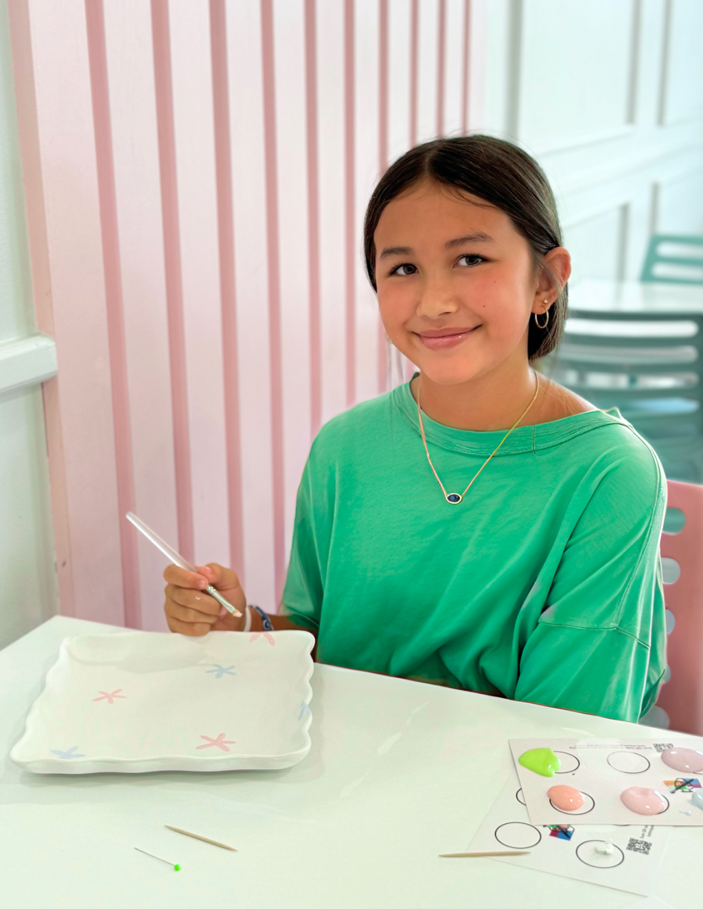 Girl Scout Pottery Paint Party