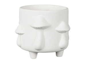 Footed Mushroom Planter