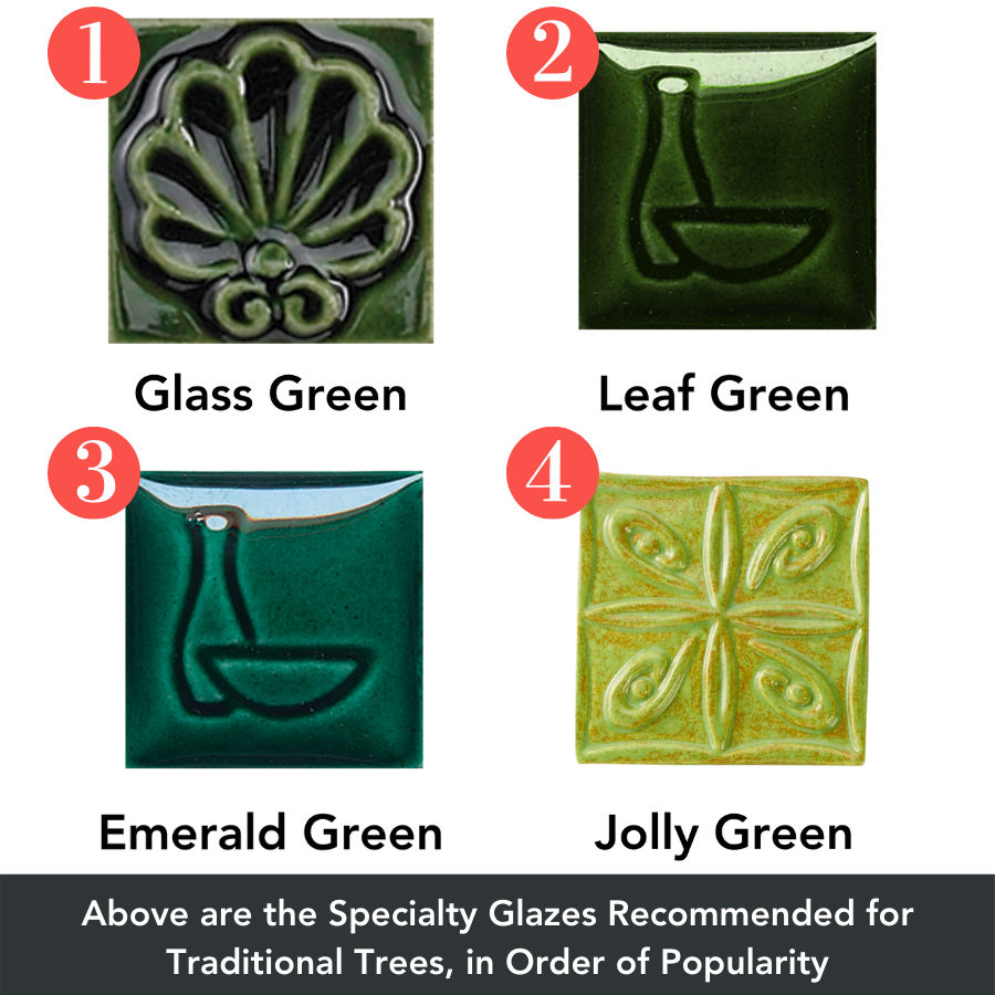 Truck w/ Tree Flat Ornament*