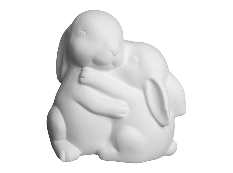 Mom & Baby Bunny Collectible